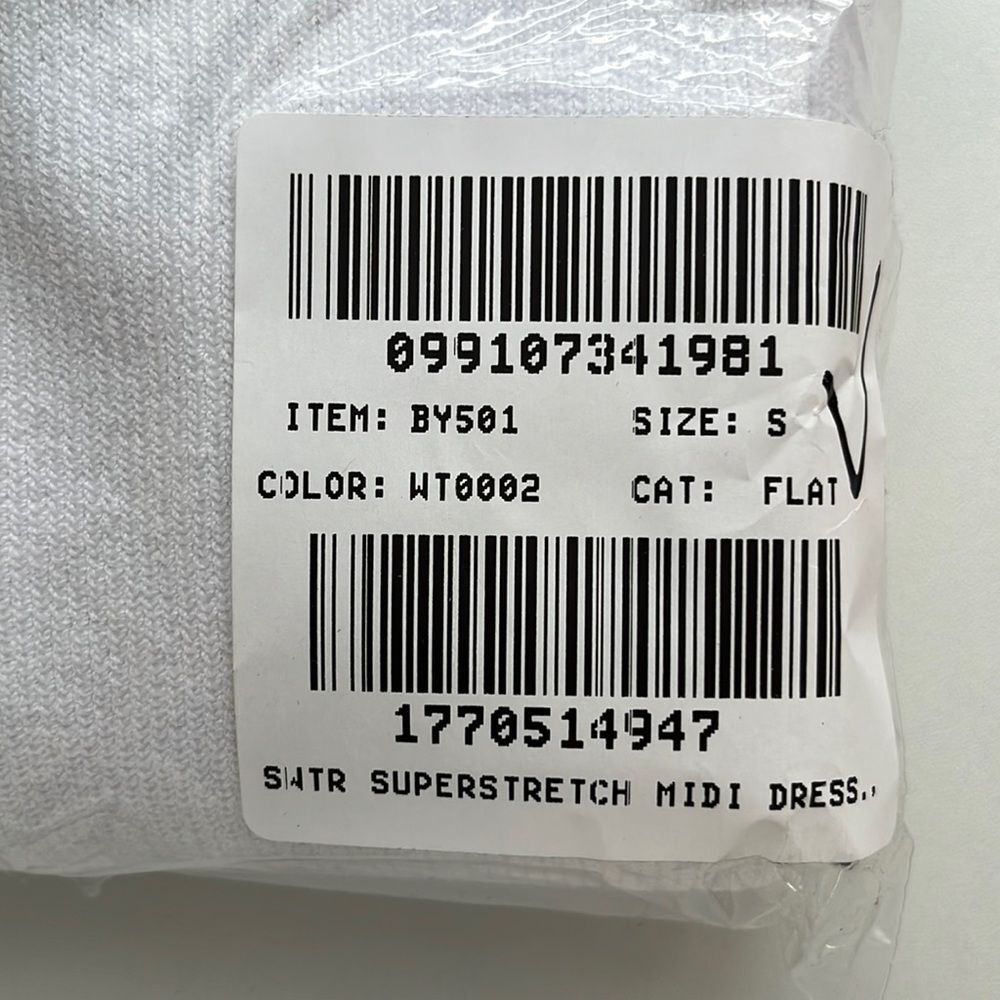 J Crew Sleeveless sweater-dress in stretch viscose blend Womens Small White - Picture 8 of 10